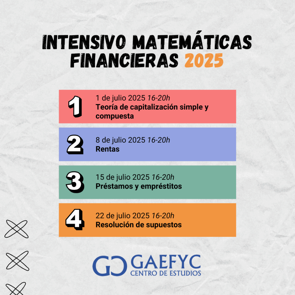 Intensivo matematicas financieras